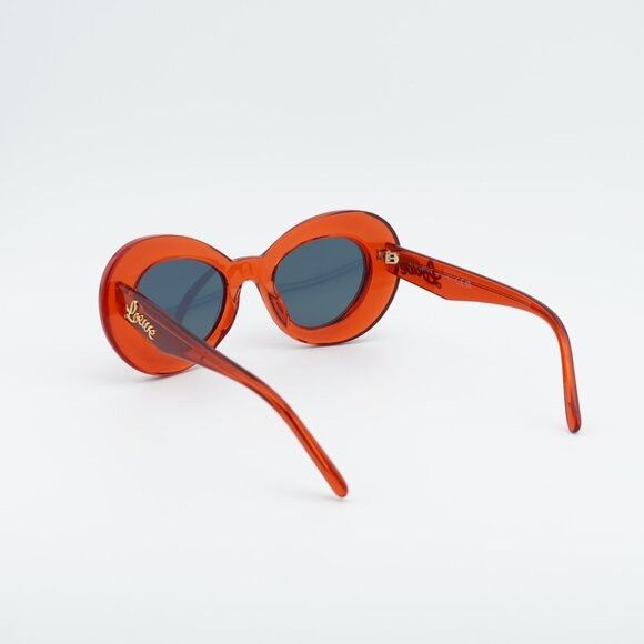 Loewe Loewe LW40112I 66V Sunglasses Red Butterfly Frame, Blue Size ONE SIZE - 10 Thumbnail