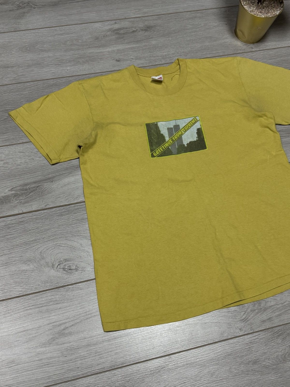 Supreme Supreme Greetings From Supreme Shirt Twin Towers USA Size US M / EU 48-50 / 2 - 3 Thumbnail