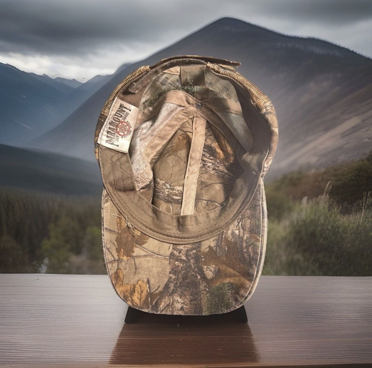 Other Justin Boots Vintage Look Camo Cap Adjustable Strapback Mesh Size ONE SIZE - 3 Thumbnail
