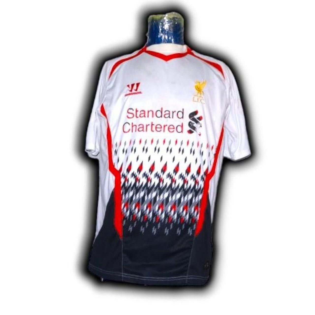 Other Fc Liverpool 2013 2014 Away Shirt t Jersey Warrior Size US XL / EU 56 / 4 - 4 Thumbnail