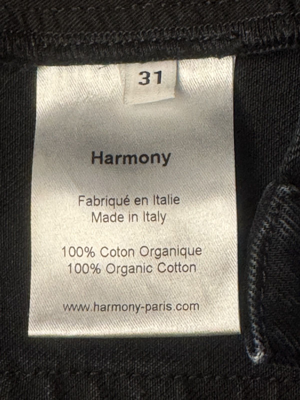 Harmony Paris Dorian Jeans in Black Denim Size US 31 - 5 Thumbnail