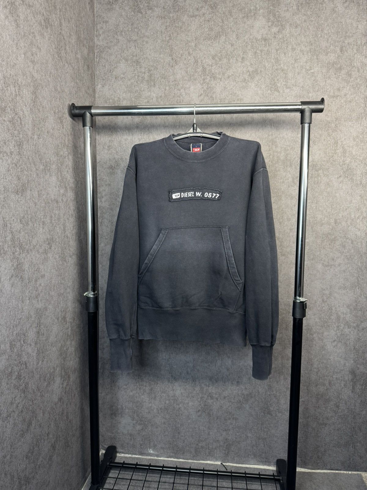 Diesel × Vintage Y2K Crazy Vintage Diesel Sweatshirt pocket Size US L / EU 52-54 / 3 - 1 Thumbnail