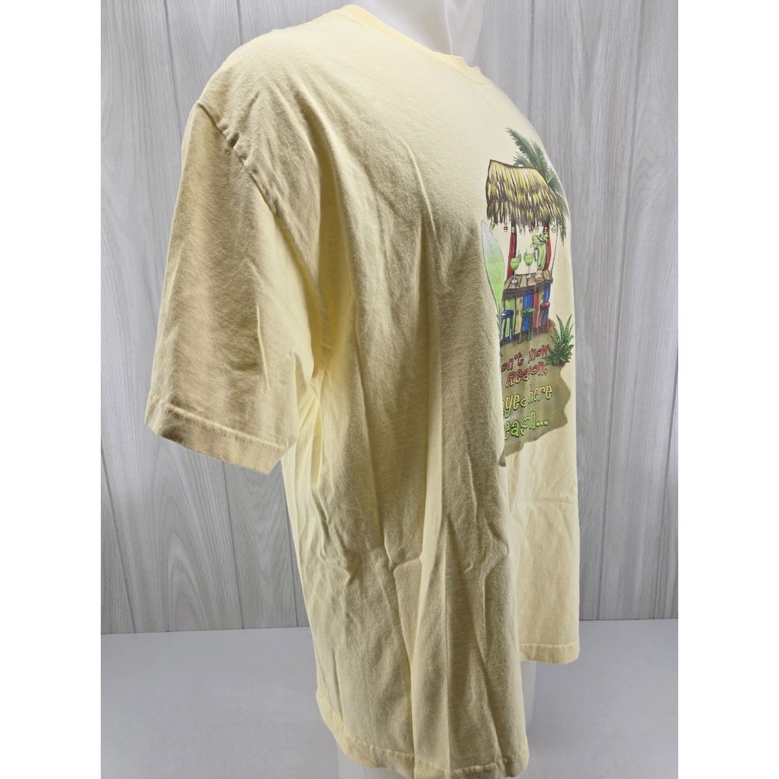Vintage VINTAGE Margaritaville Shirt Mens XL Yellow Jimmy Buffett Orlando 2006 Size US XL / EU 56 / 4 - 6 Thumbnail