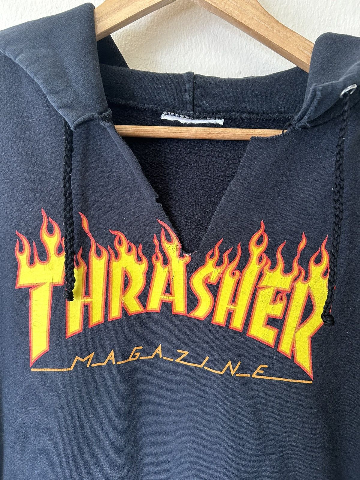 Thrasher Vintage Thrasher Hoodie Size US XL / EU 56 / 4 - 3 Thumbnail