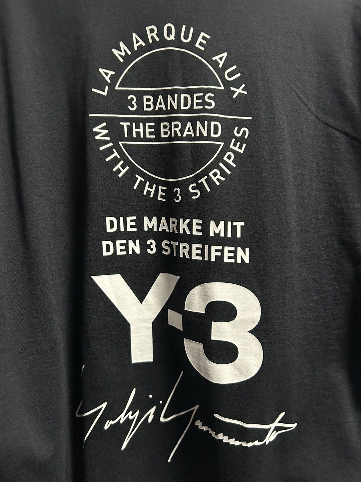 Y-3 Y-3 Yohji oversized tee size XS Size US XS / EU 42 / 0 - 1 Thumbnail
