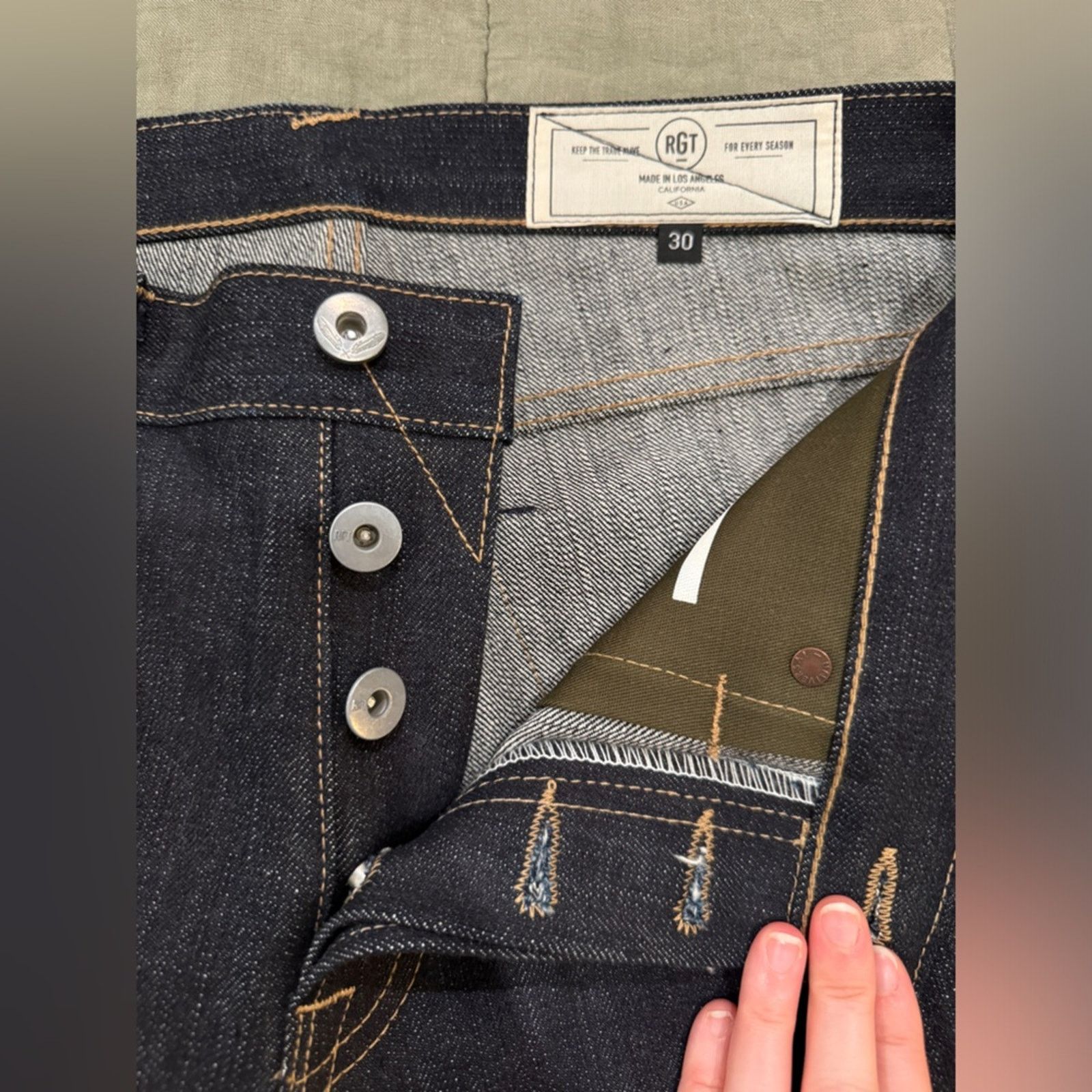 Rogue Territory Rogue Territory SK Skinny Fit Jeans - NWOT - Tag Size 30 Size US 30 / EU 46 - 1 Thumbnail