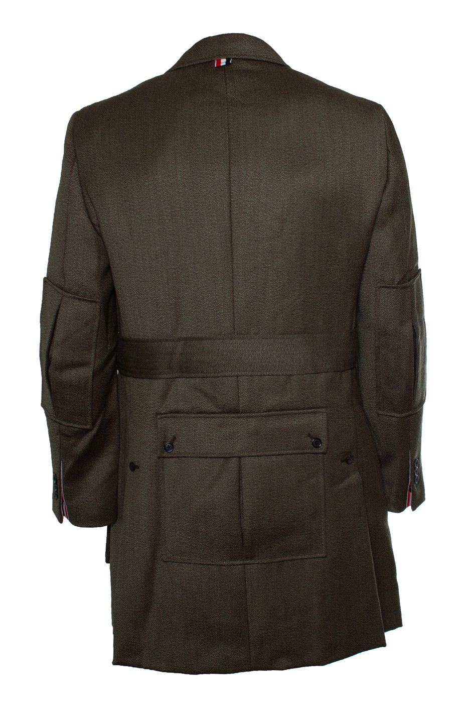 Thom Browne Thom Browne, Green trench coat Size US XL / EU 56 / 4 - 4 Thumbnail