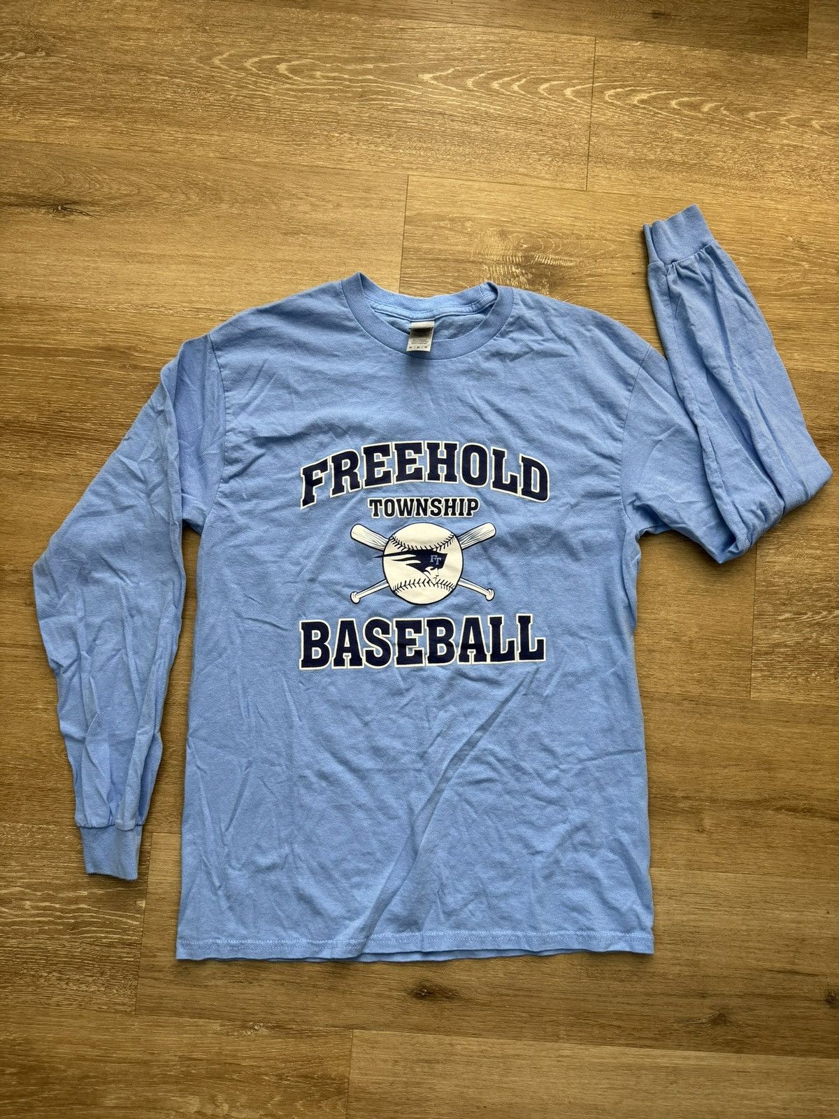 Vintage Y2K Freehold High School Baseball Long Sleeve - Blue/Medium Size US M / EU 48-50 / 2 - 6 Thumbnail