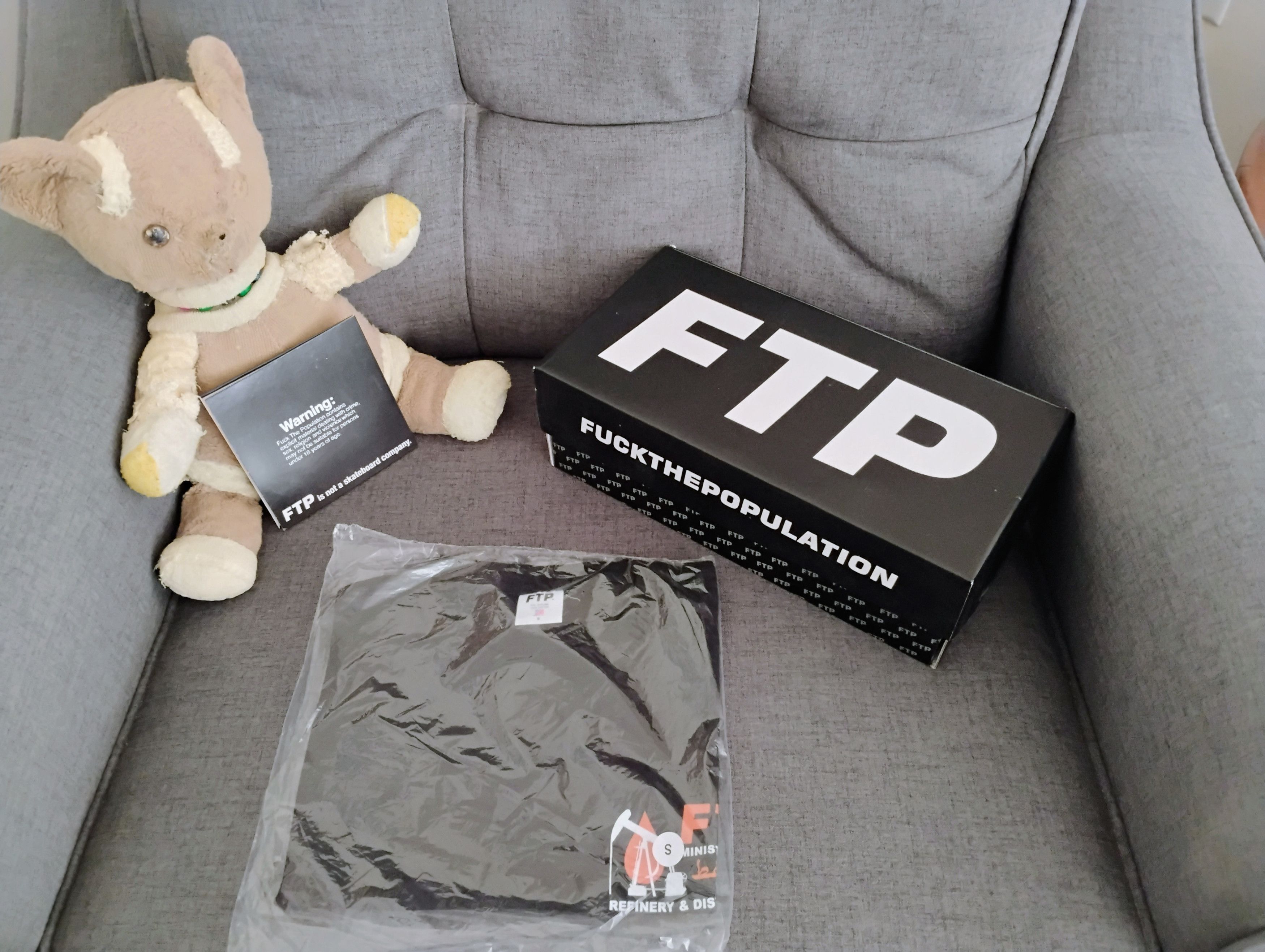 Fuck The Population FTP Oil Rig Tee Size US S / EU 44-46 / 1 - 1 Thumbnail