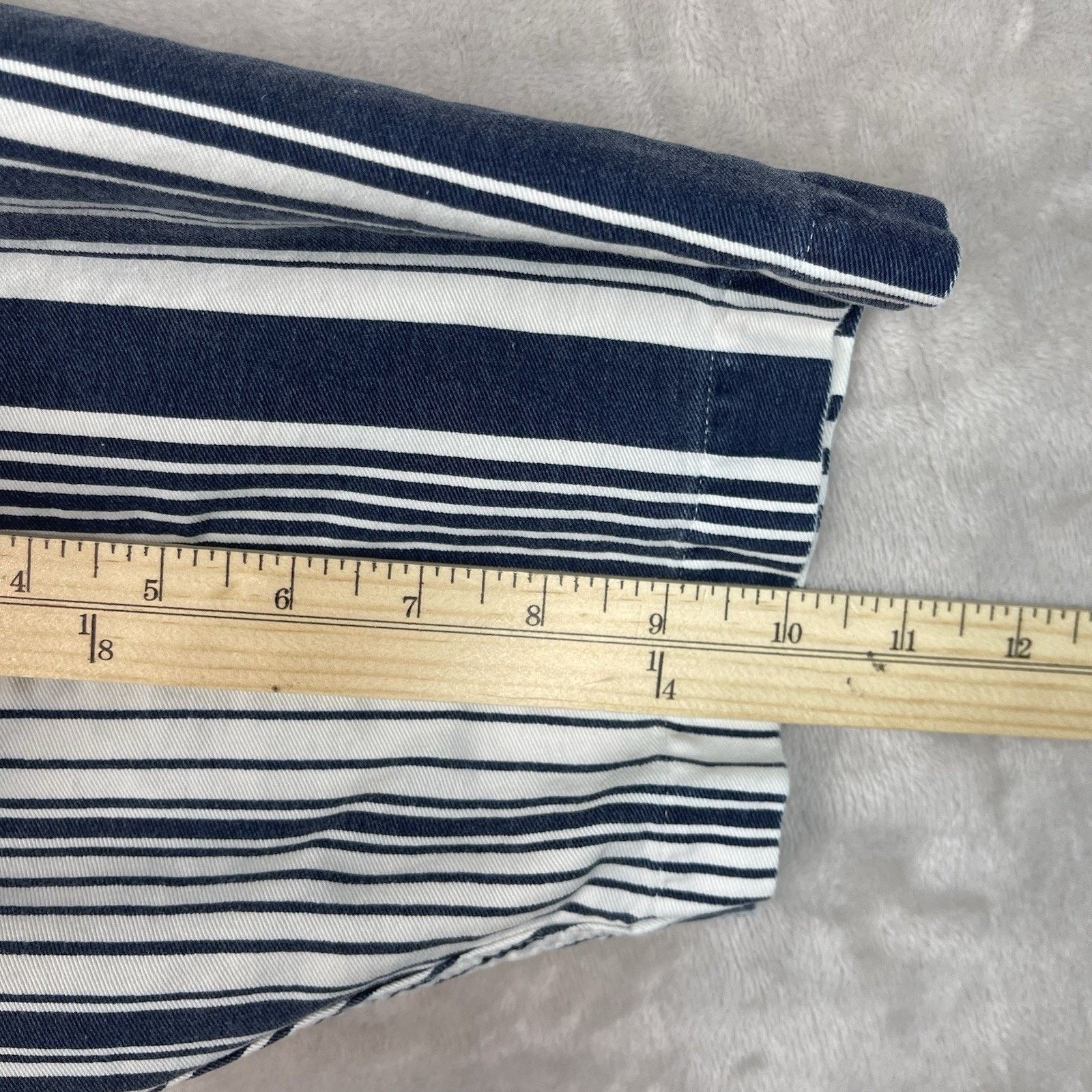 Other Review by Baxter Men's Striped Oversized Denim Shirt 90s Size US M / EU 48-50 / 2 - 13 Thumbnail