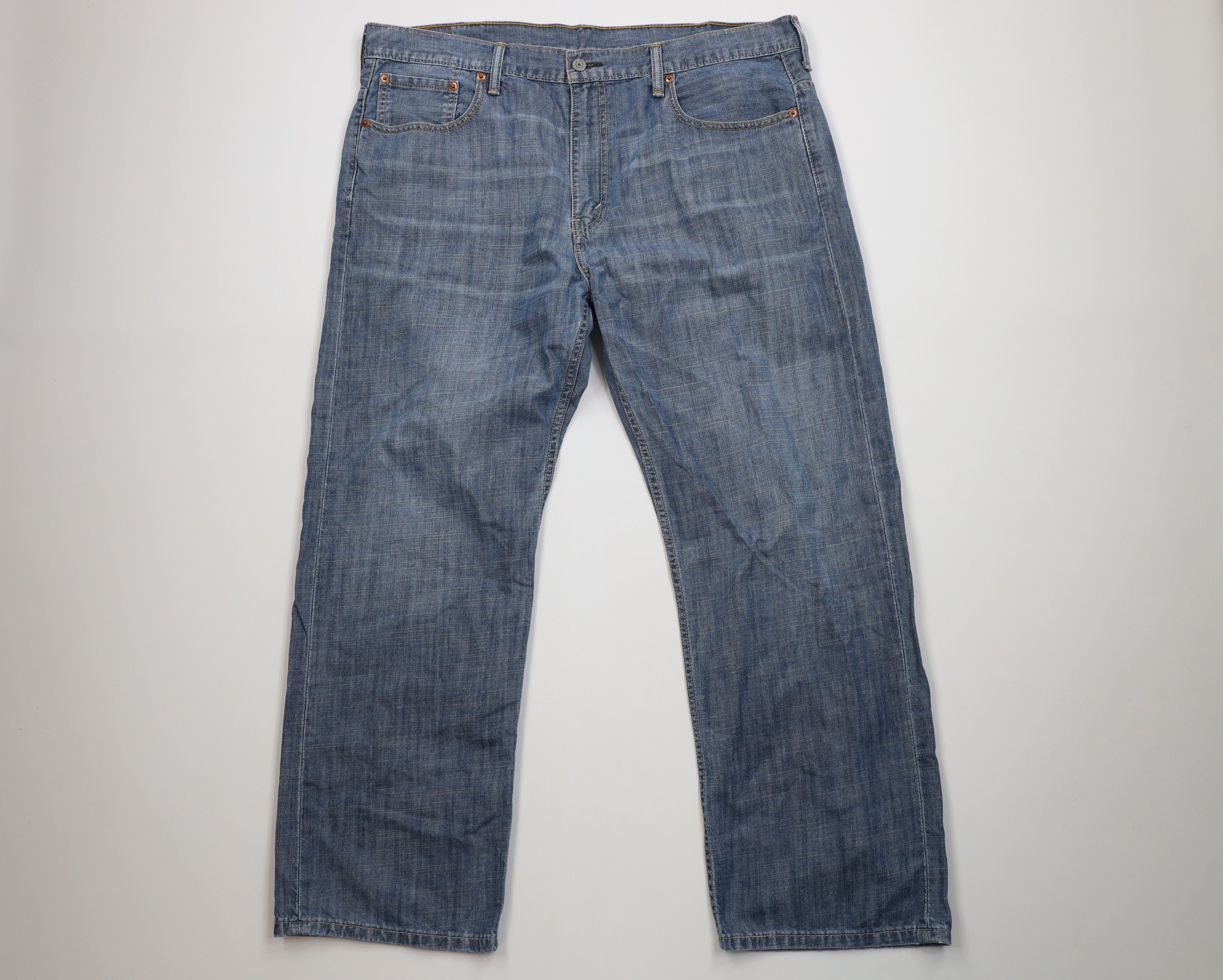 Levi's Vintage Y2K Levis 569 Fit Straight Wide Leg Denim Jeans Size US 38 / EU 54 - 1 Thumbnail