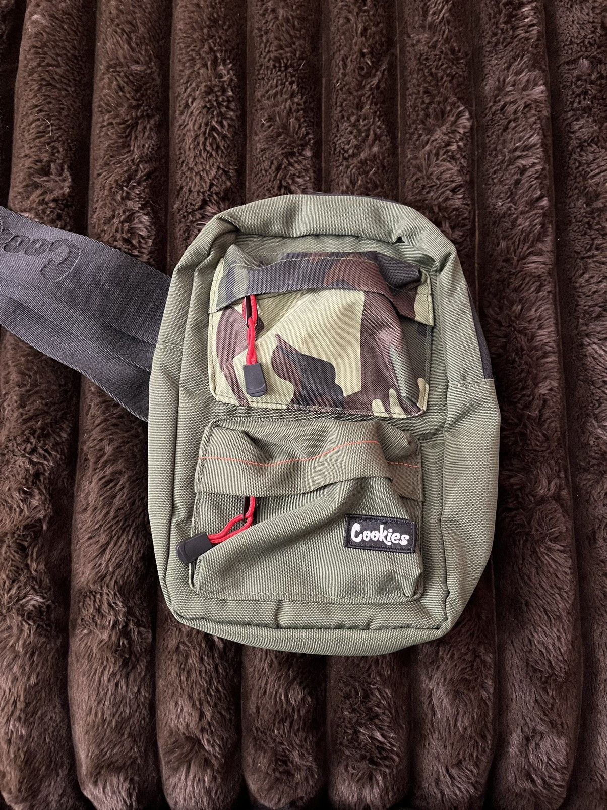 Cookies Cookies Smell-Proof Camo Crossbody Sling Bag Size ONE SIZE - 1 Thumbnail
