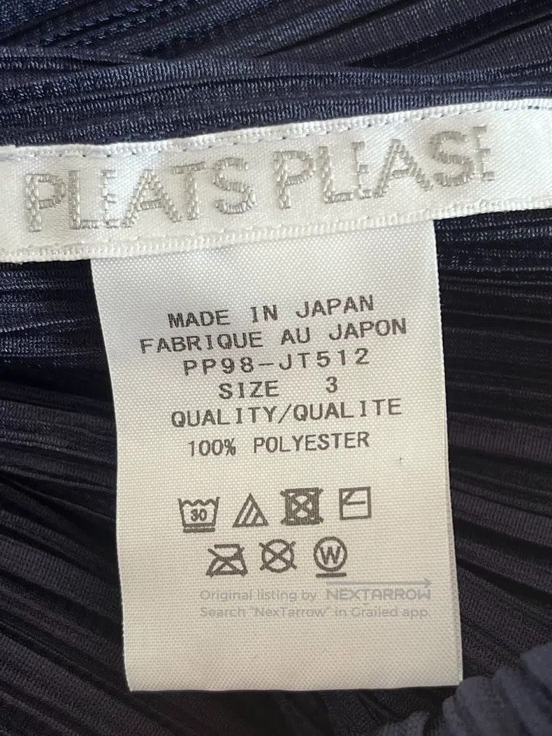 Issey Miyake Issey Miyake Blue Short Sleeve Size L / US 10 / IT 46 - 3 Thumbnail