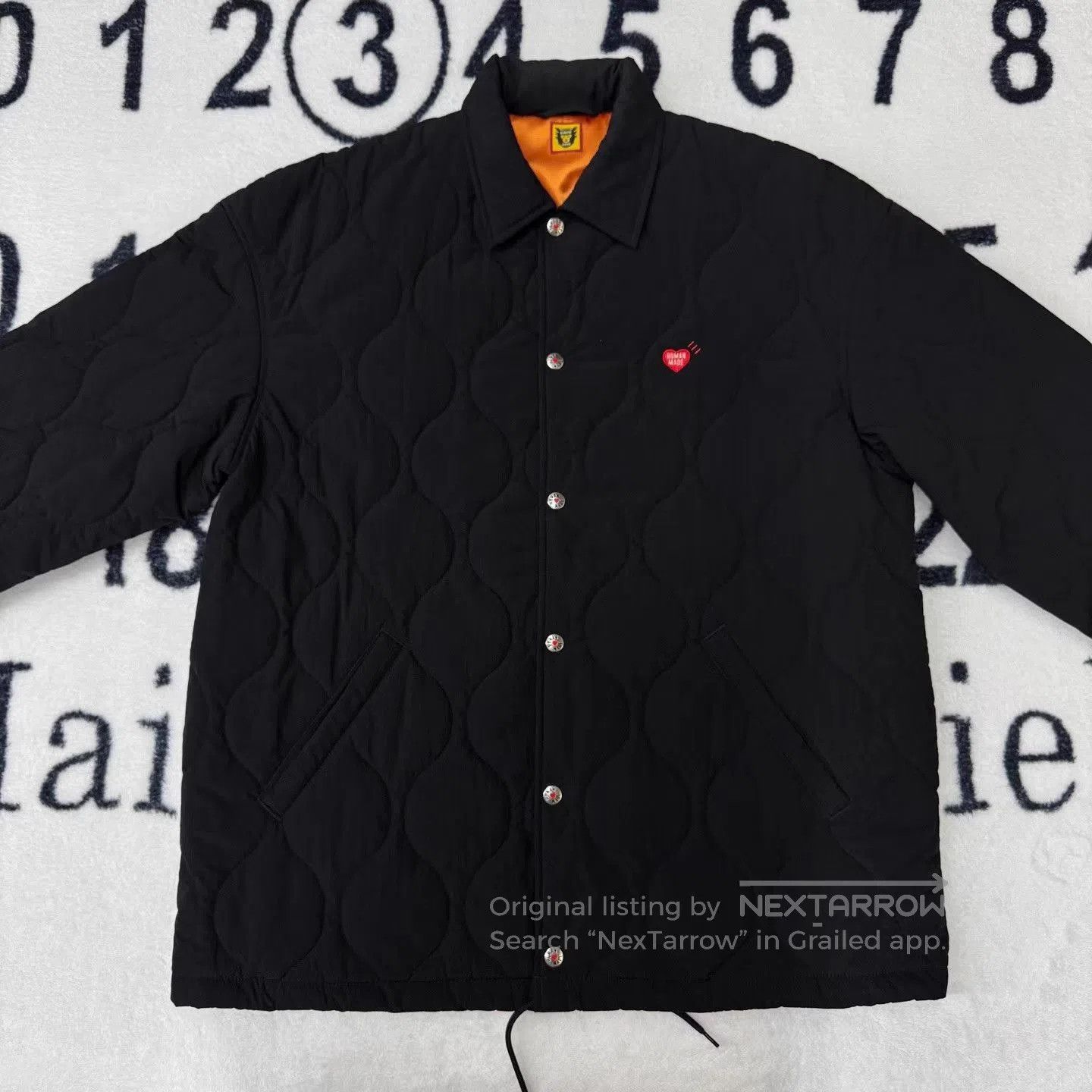 Human Made Black Quilted Button. Size US L / EU 52-54 / 3 - 1 Thumbnail