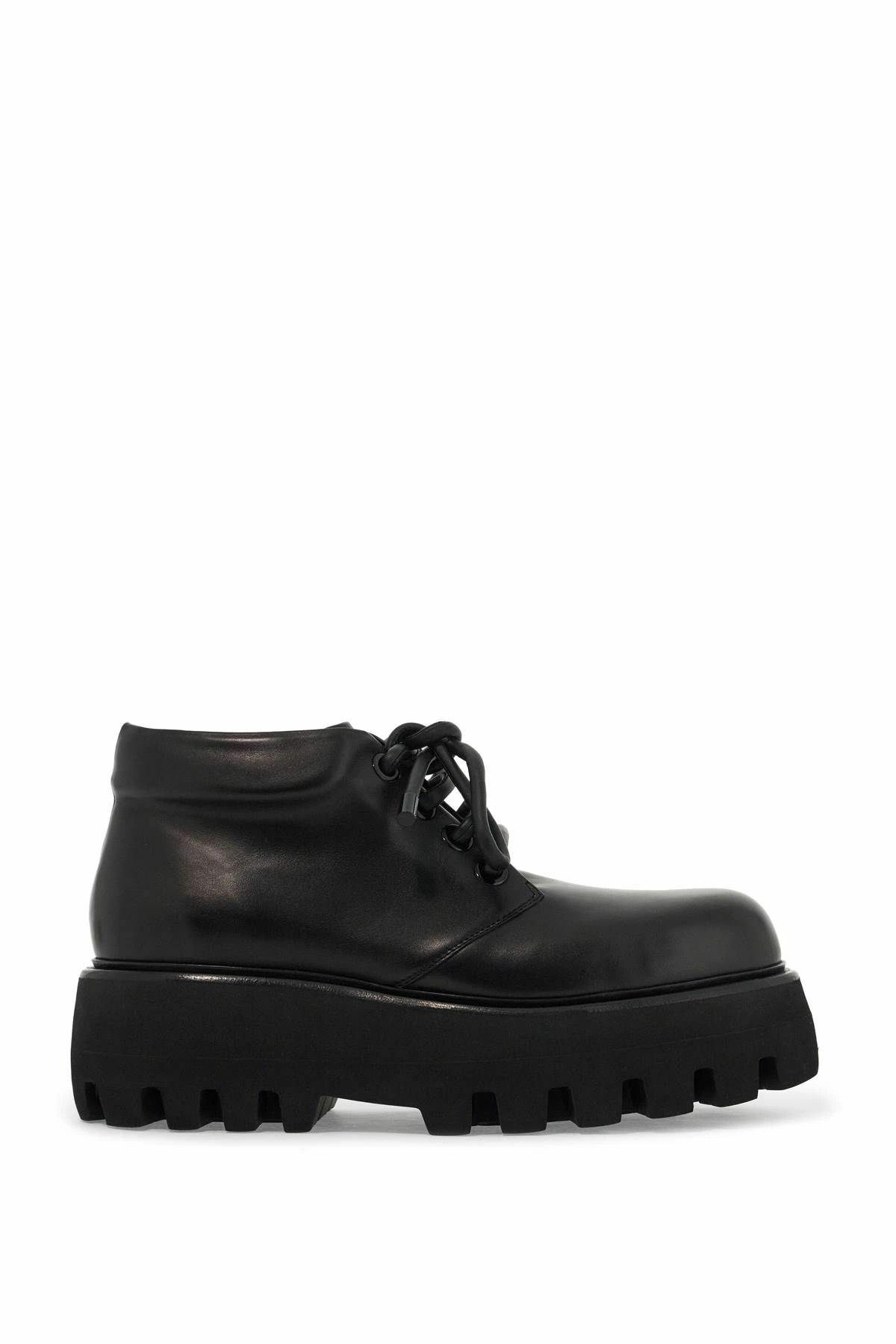 Alexander McQueen o1w1db10126 Sofa Lace Up in Black Size US 7 / EU 40 - 1 Thumbnail