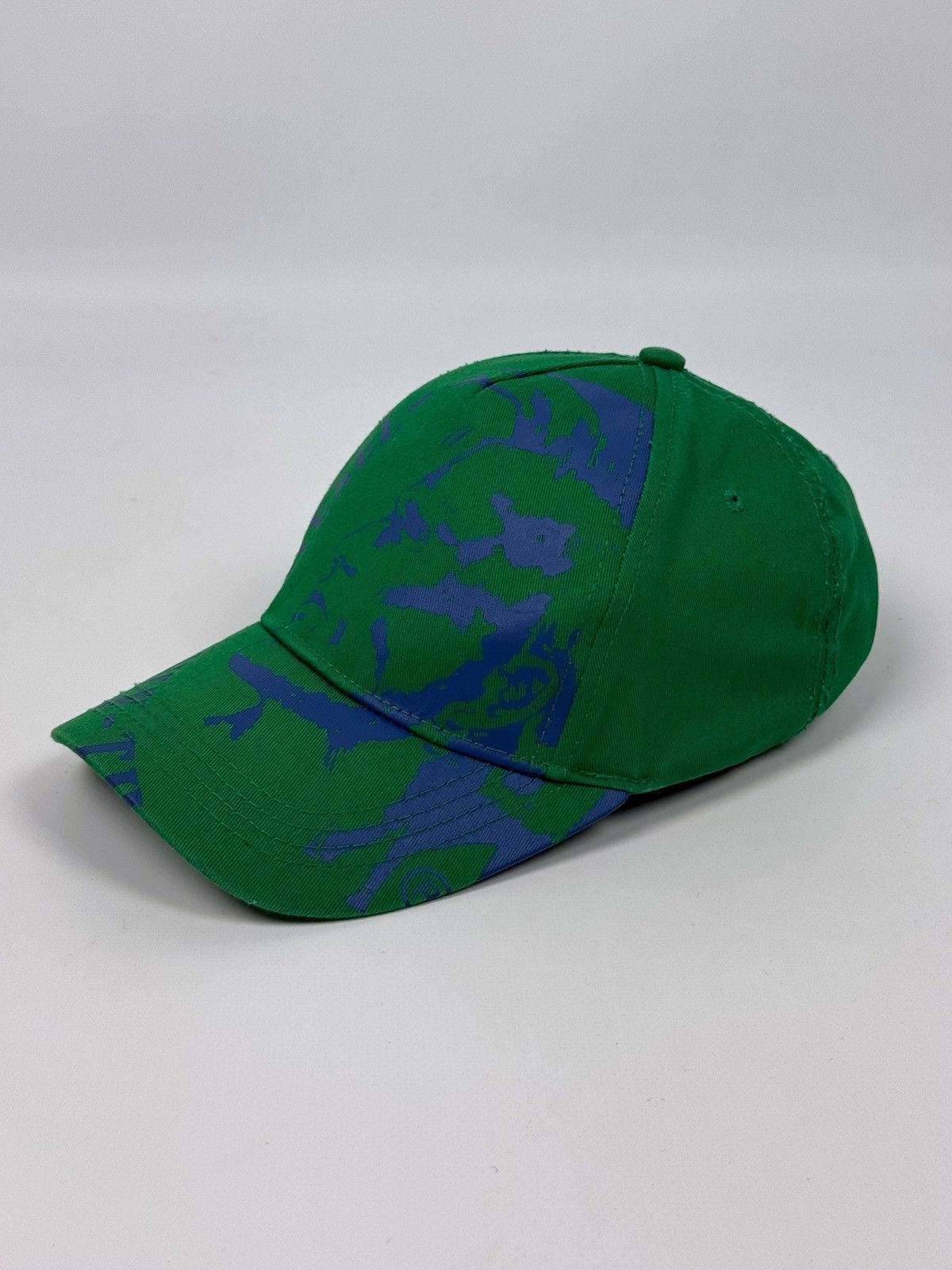 Diesel Y2K Diesel Bug Logo Face Graphic Strap Back Cap Hat Size ONE SIZE - 5 Thumbnail