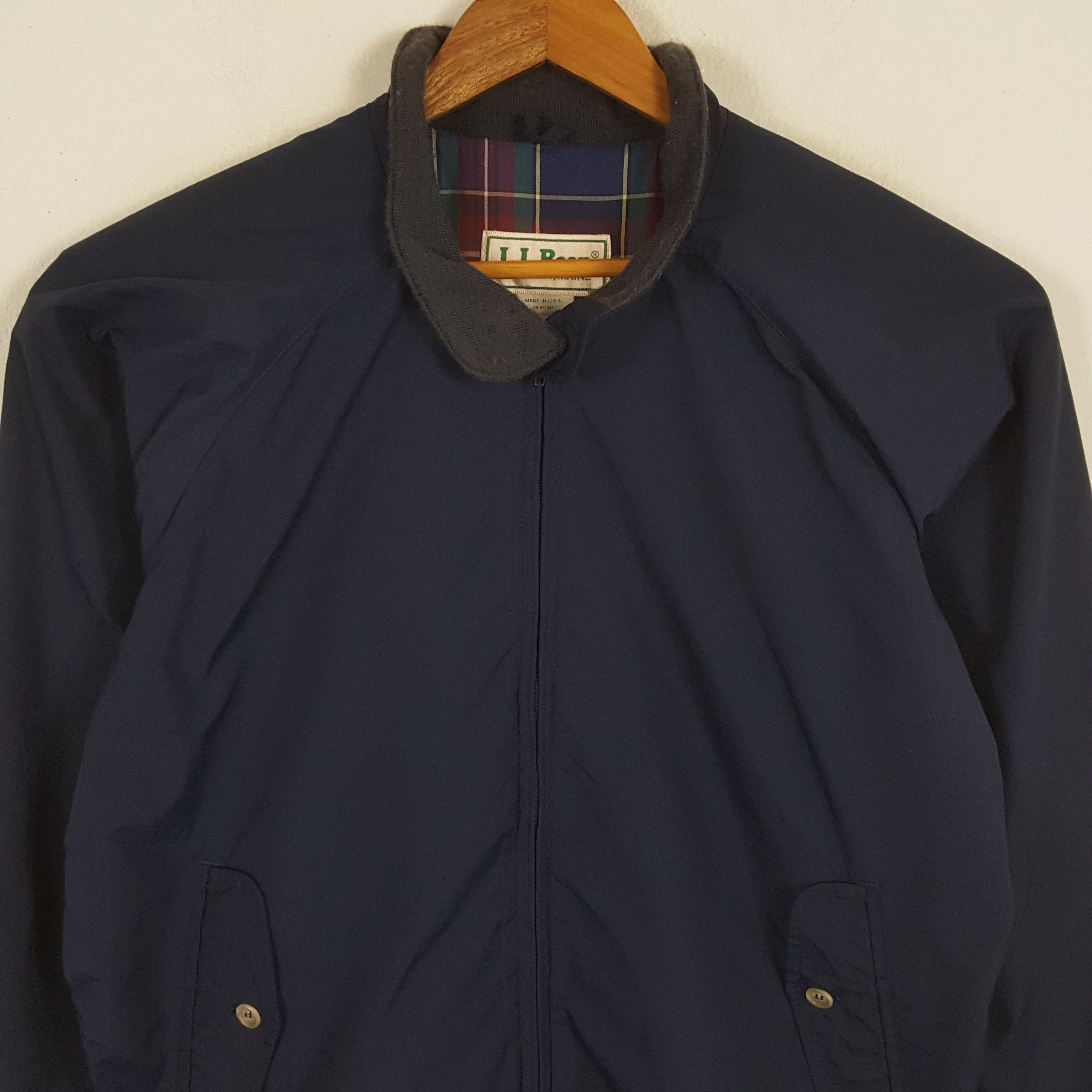 L.L. Bean × Vintage Vintage L.L.BEAN Streetwear Style Bombers Jacket Size US XL / EU 56 / 4 - 2 Thumbnail