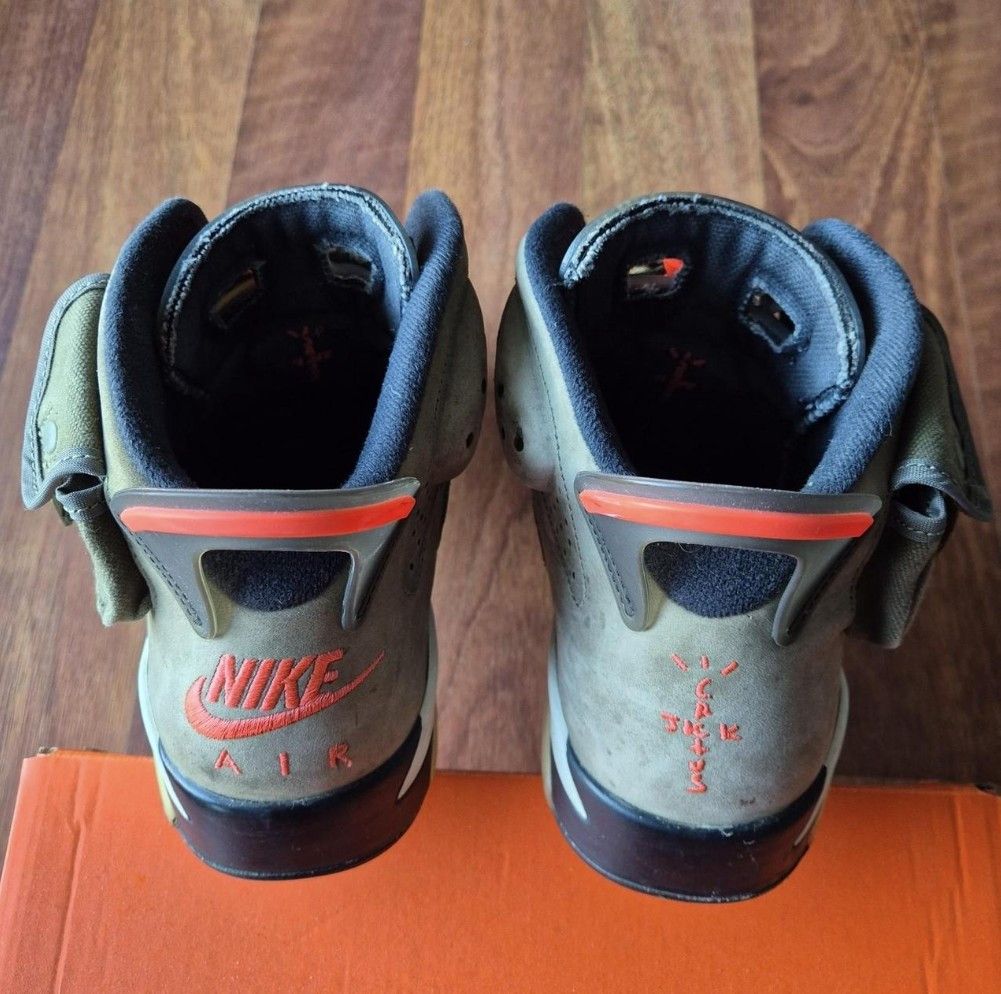 Nike × Travis Scott Air Jordan 6 Retro Travis Scott Size US 8.5 / EU 41-42 - 3 Thumbnail