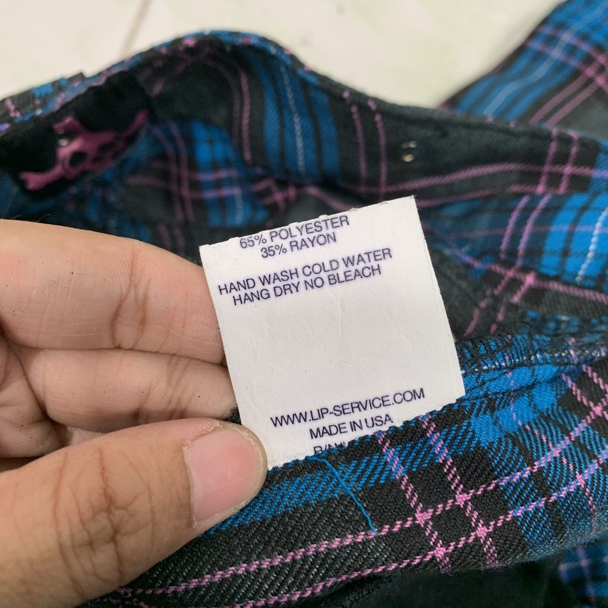 Japanese Brand Lip Service Tartan Punk Pant Size 28" / US 6 / IT 42 - 18 Thumbnail