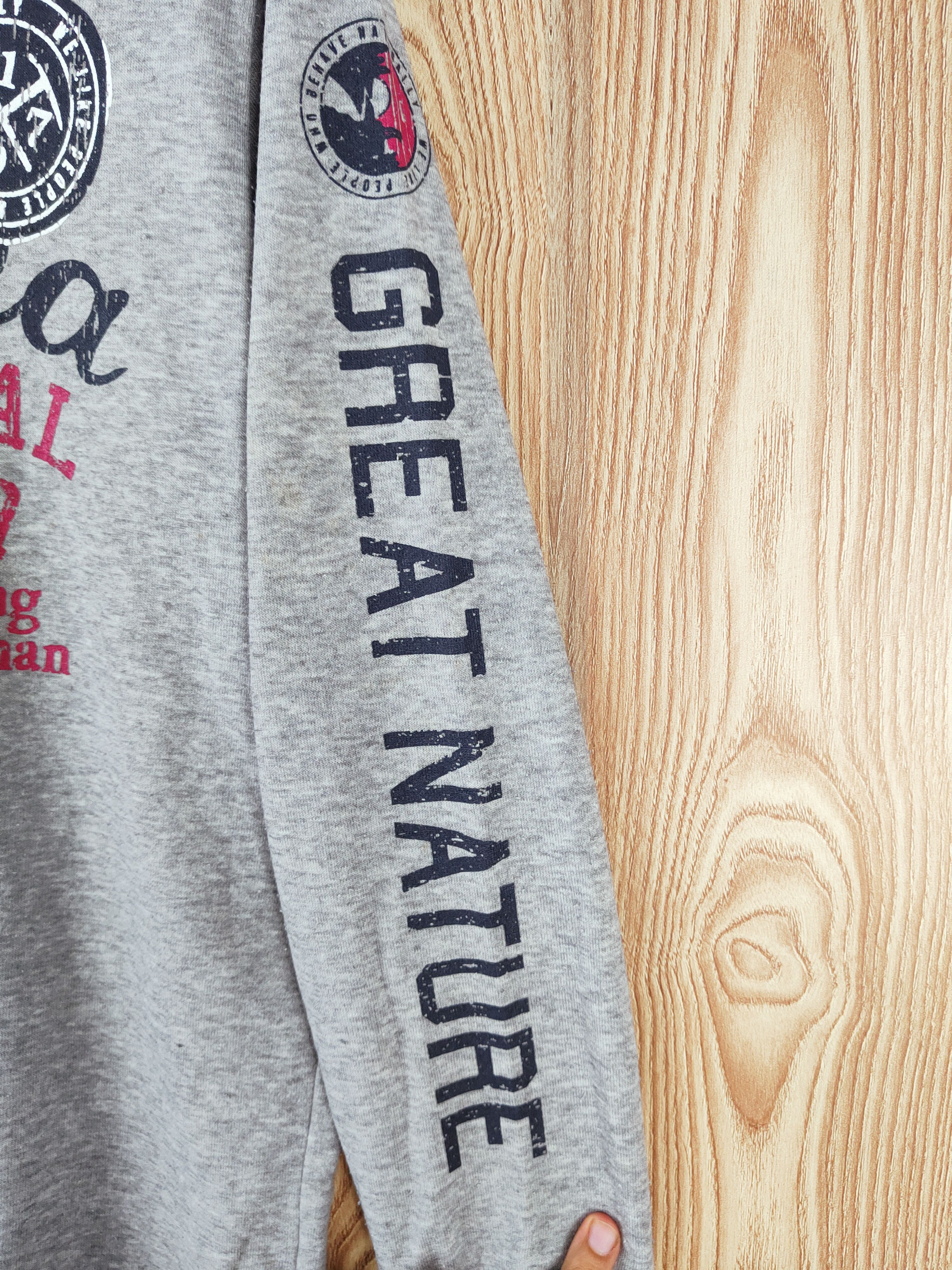 Japanese Brand × Vintage Vintage Japanese Brand Gray Sweatshirts Size US M / EU 48-50 / 2 - 6 Thumbnail