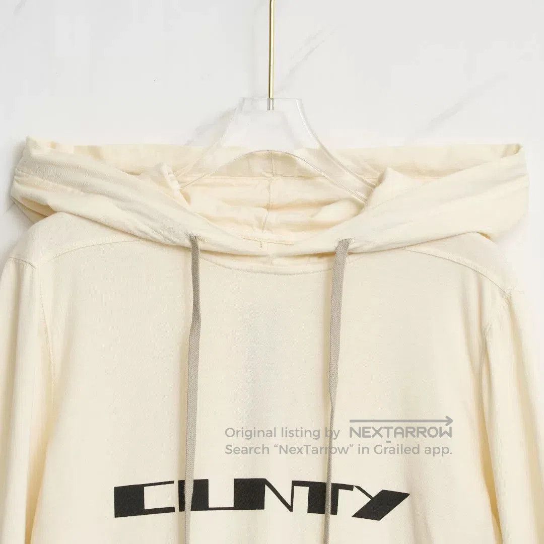 Rick Owens Rick Owens Men's Letter Print Hoodie. Size US M / EU 48-50 / 2 - 2 Thumbnail