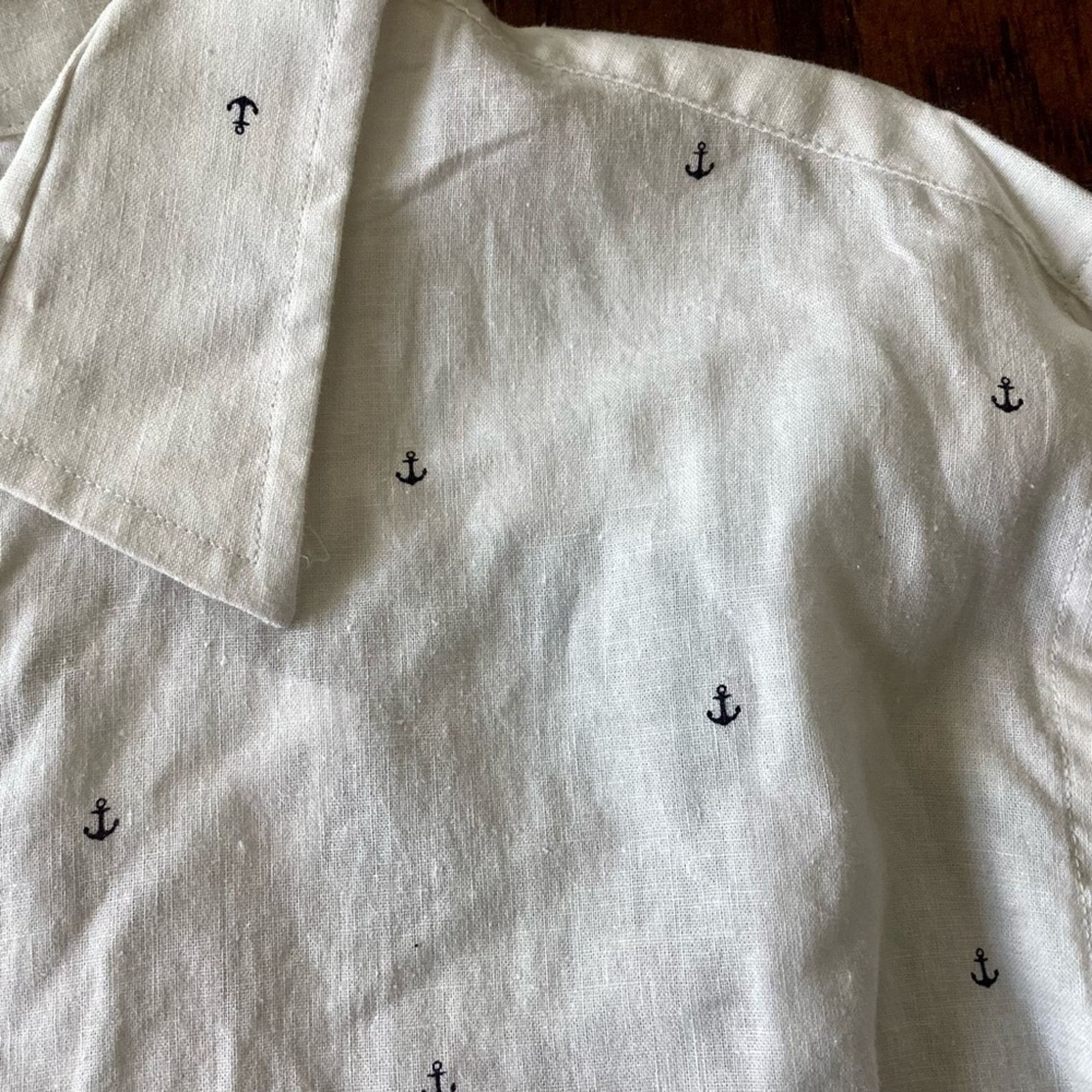 Banana Republic Banana Republic Linen/Cotton Blend Button Down Size US XL / EU 56 / 4 - 6 Thumbnail