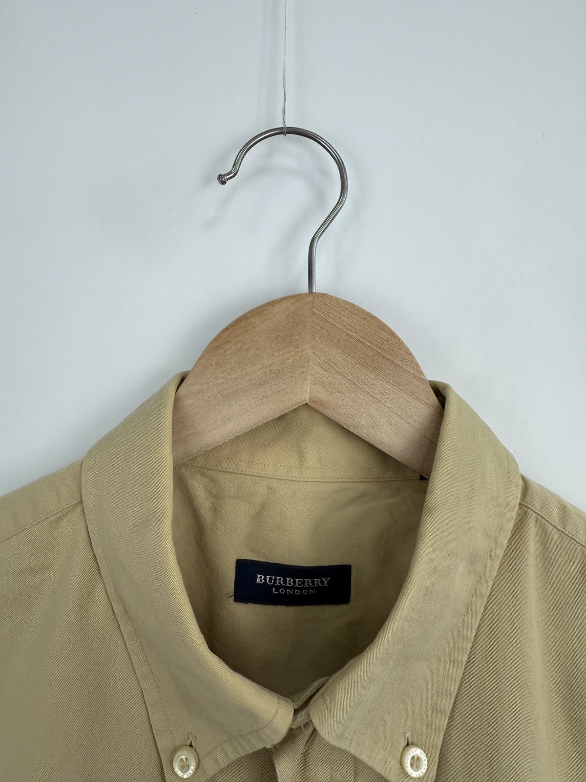 Burberry 🇬🇧 Vintage 90s Burberry London Shirt Rare Retro Hype Y2K Size US L / EU 52-54 / 3 - 6 Thumbnail