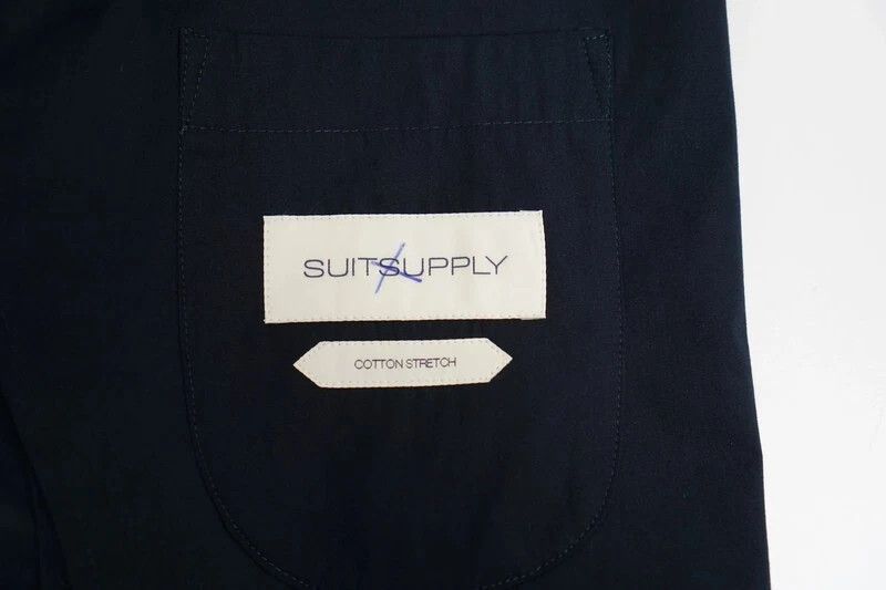 Suitsupply Men Suitsupply Blazer Lazio Patch Unconstructed Unlined US44 Size 44R - 5 Thumbnail