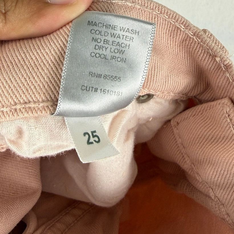 Pistola Pistola Distressed Jean Shorts - Rose Quartz Pink size 25 Size 25" / US 0 / IT 36 - 12 Thumbnail