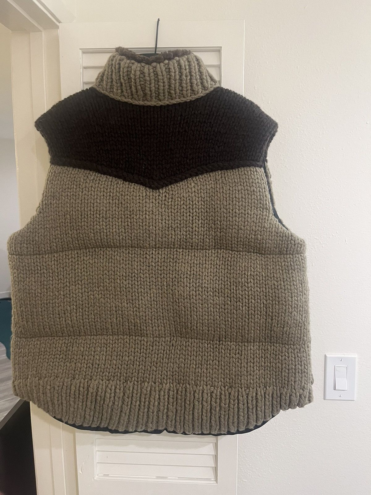 Sacai Sacai padded tricot wool gilet Size US M / EU 48-50 / 2 - 2 Thumbnail