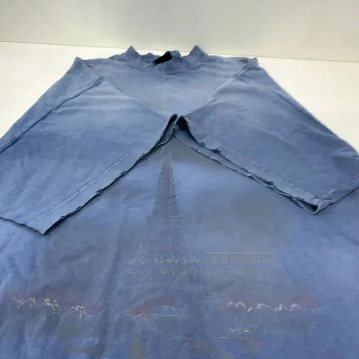 Balenciaga Balenciaga SS24 Distressed Graphic Short Sleeve T. Size US M / EU 48-50 / 2 - 9 Thumbnail