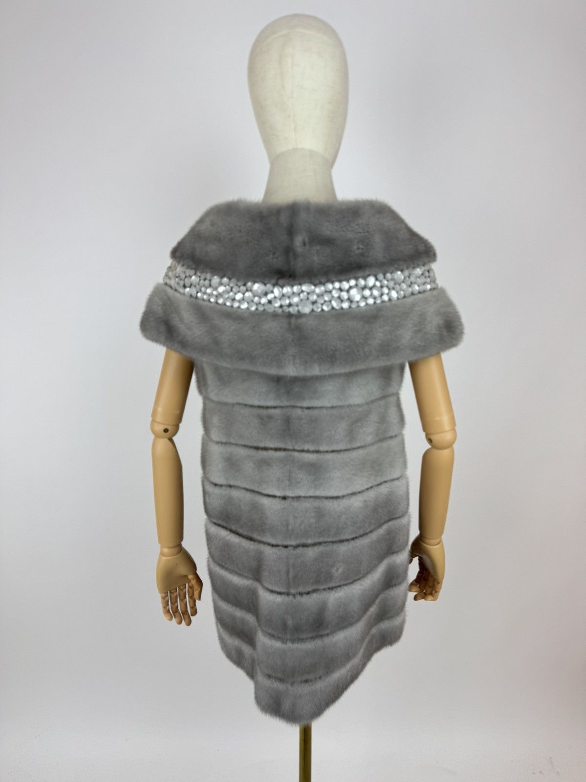 Fendi FENDI fur long vest collared archive clothing Womens size 42 Size M / US 6-8 / IT 42-44 - 2 Thumbnail
