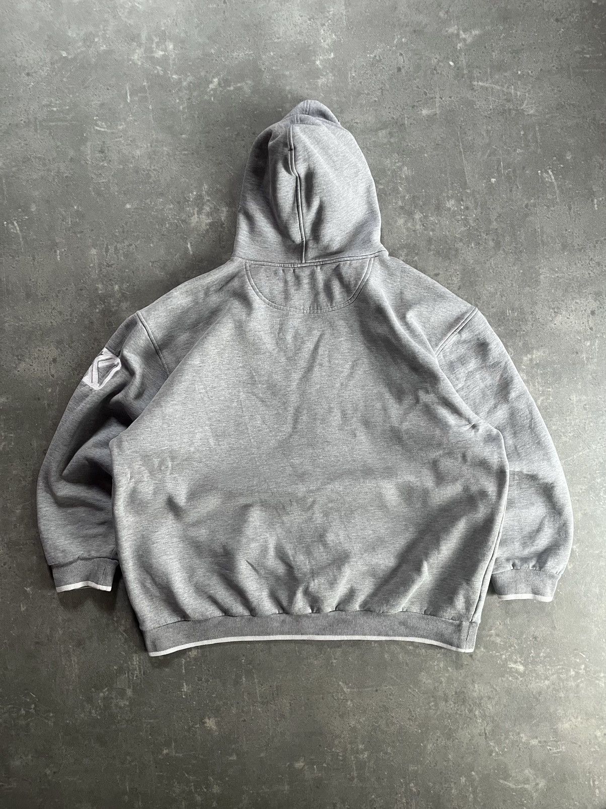 Karl Kani Karl Kani Big K Logo Baggy Grey Hoodie XL XXL Boxy Rare Size US XL / EU 56 / 4 - 2 Thumbnail