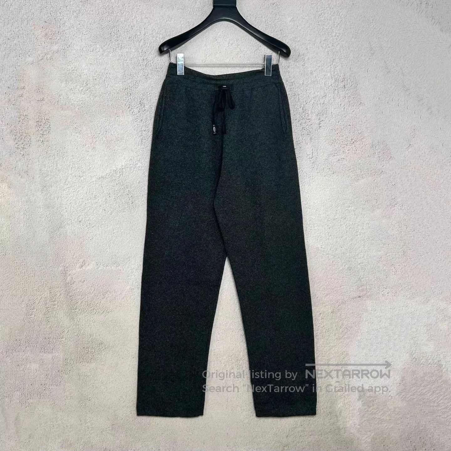 Fendi Black Drawstring Casual Sweatpants Size 28. Size US 28 / EU 44 - 1 Thumbnail