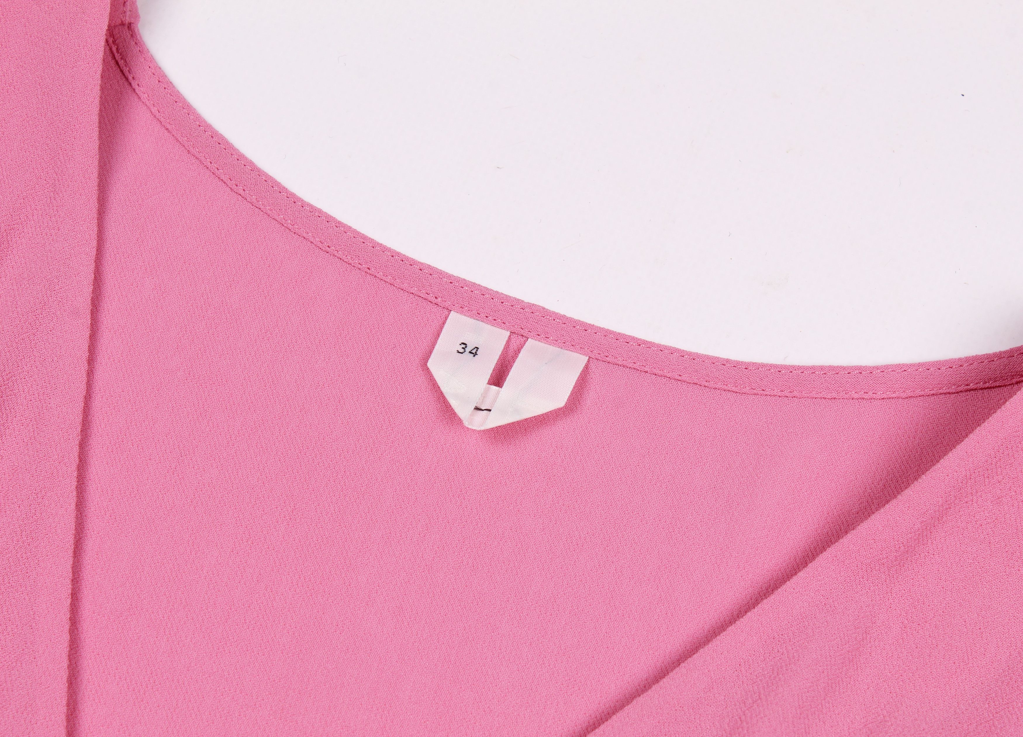 Arket Arket Baby Pink V-Neck Blouse Size S / US 4 / IT 40 - 5 Thumbnail