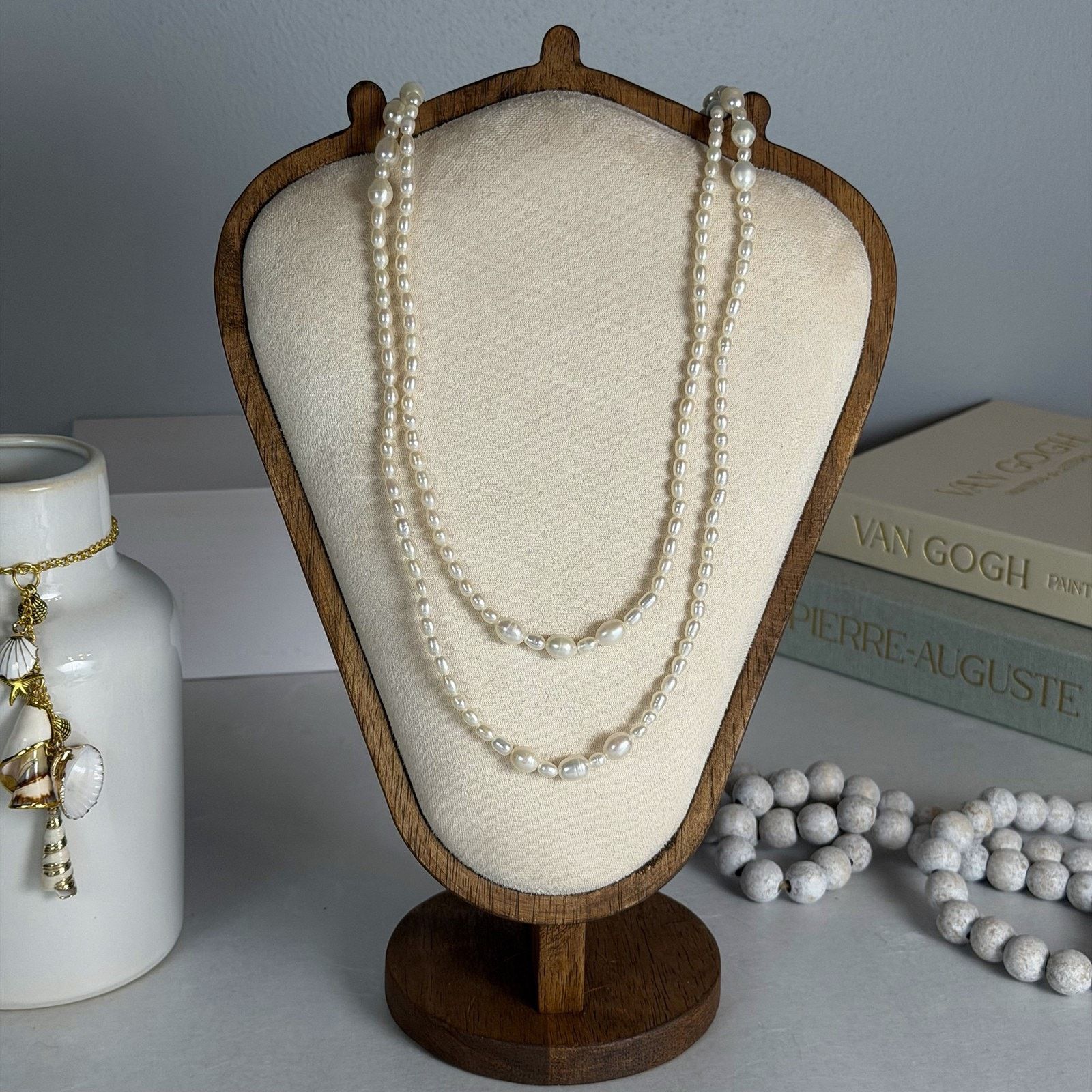 Other Classic VTG 1980s 66" 5mm Faux Pearl Flapper-Length Necklace Size ONE SIZE - 1 Thumbnail