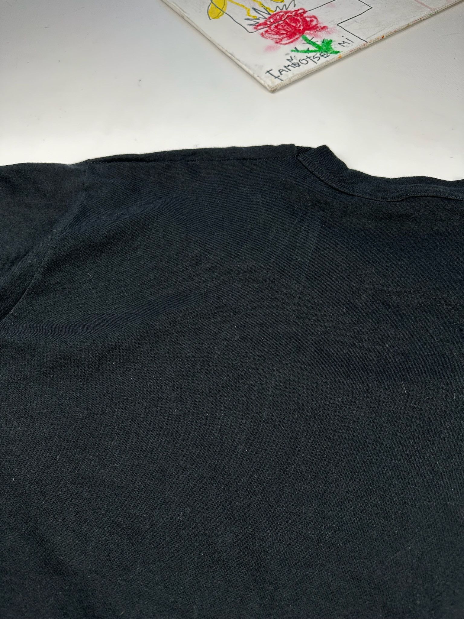 Delta Vintage Mad Dog Bulldog Graphic Tee Black Biker Shirt Size US XL / EU 56 / 4 - 7 Thumbnail