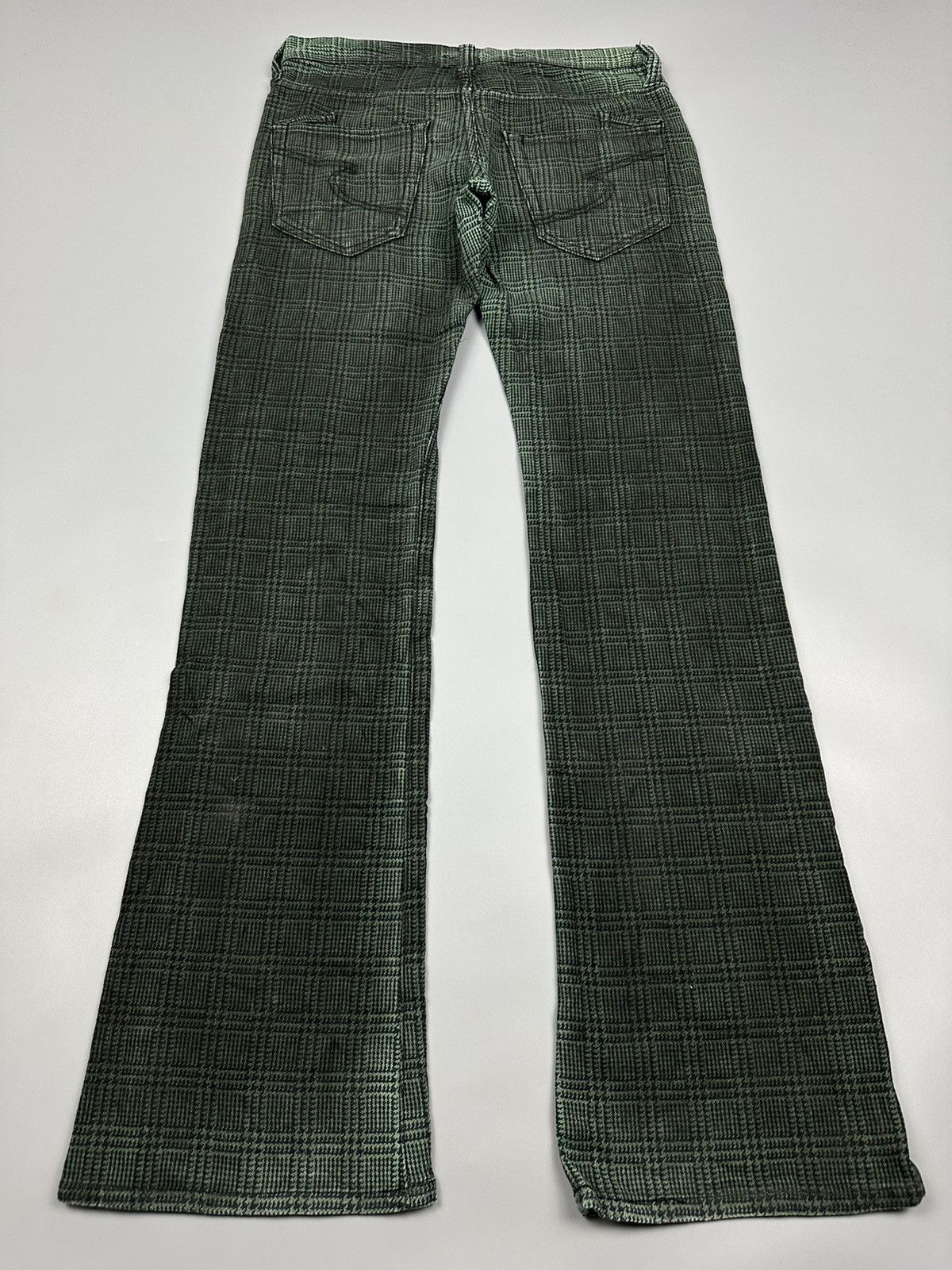 Seditionaries × semanticdesign 🔥FLARED🔥 Semantic Design Checked Flared Pants Size US 31 - 4 Thumbnail