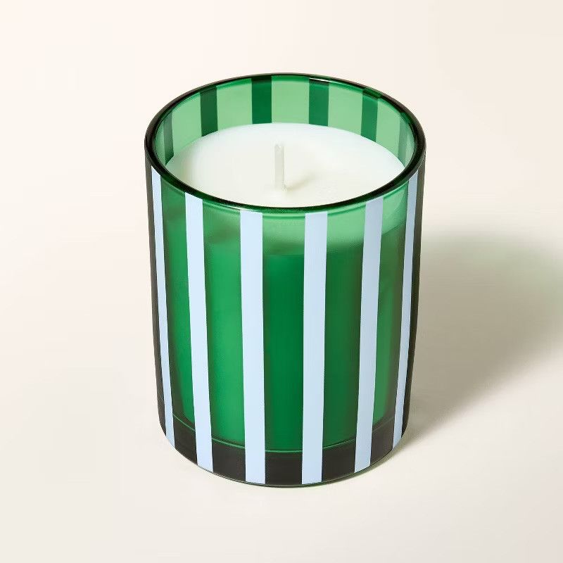 Other Kate Spade New York X Target Striped Glass Mini Jar Candle Size ONE SIZE - 1 Thumbnail