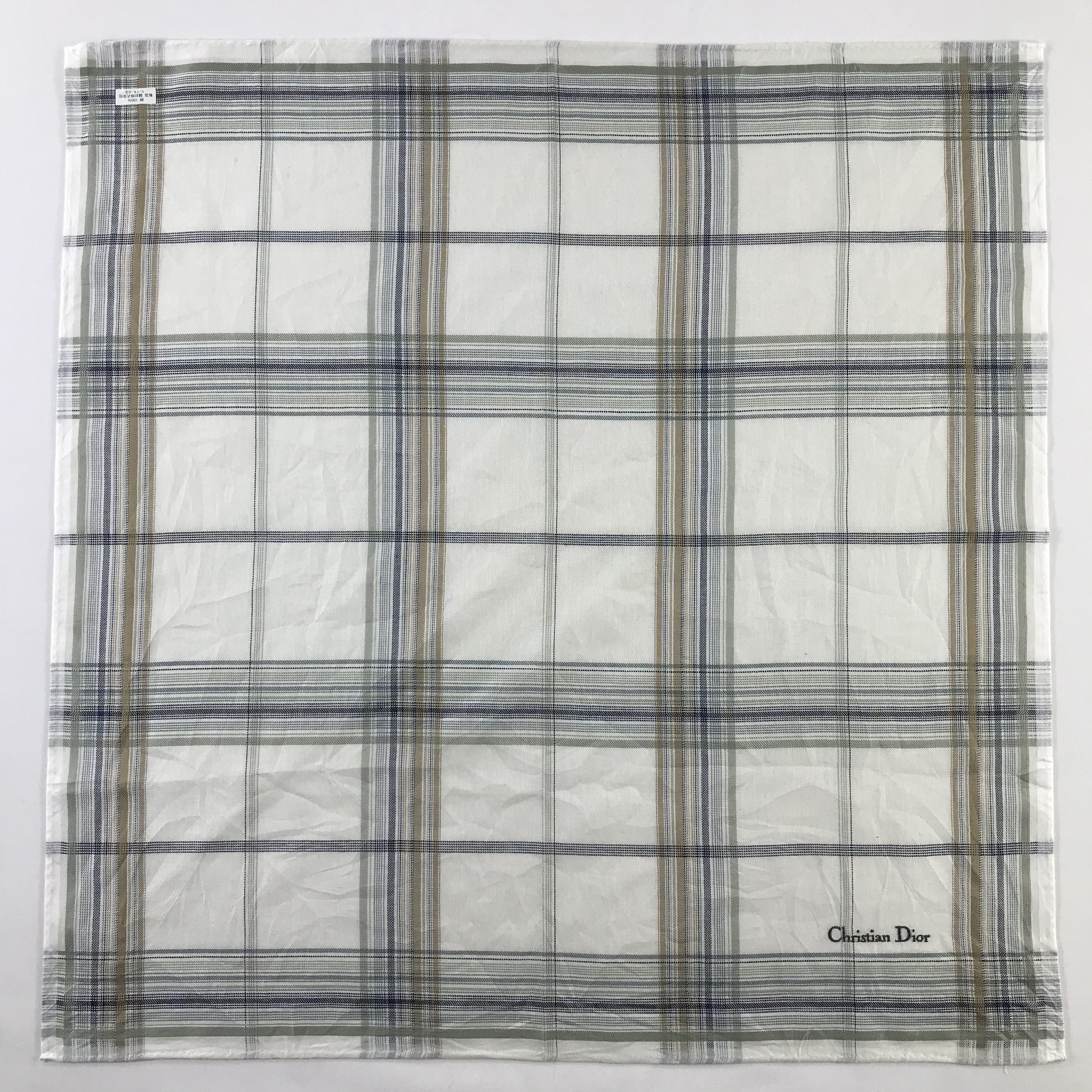 Vintage Christian Dior Bandana / Handkerchief / Neckerchief - S1191 Size ONE SIZE - 1 Thumbnail