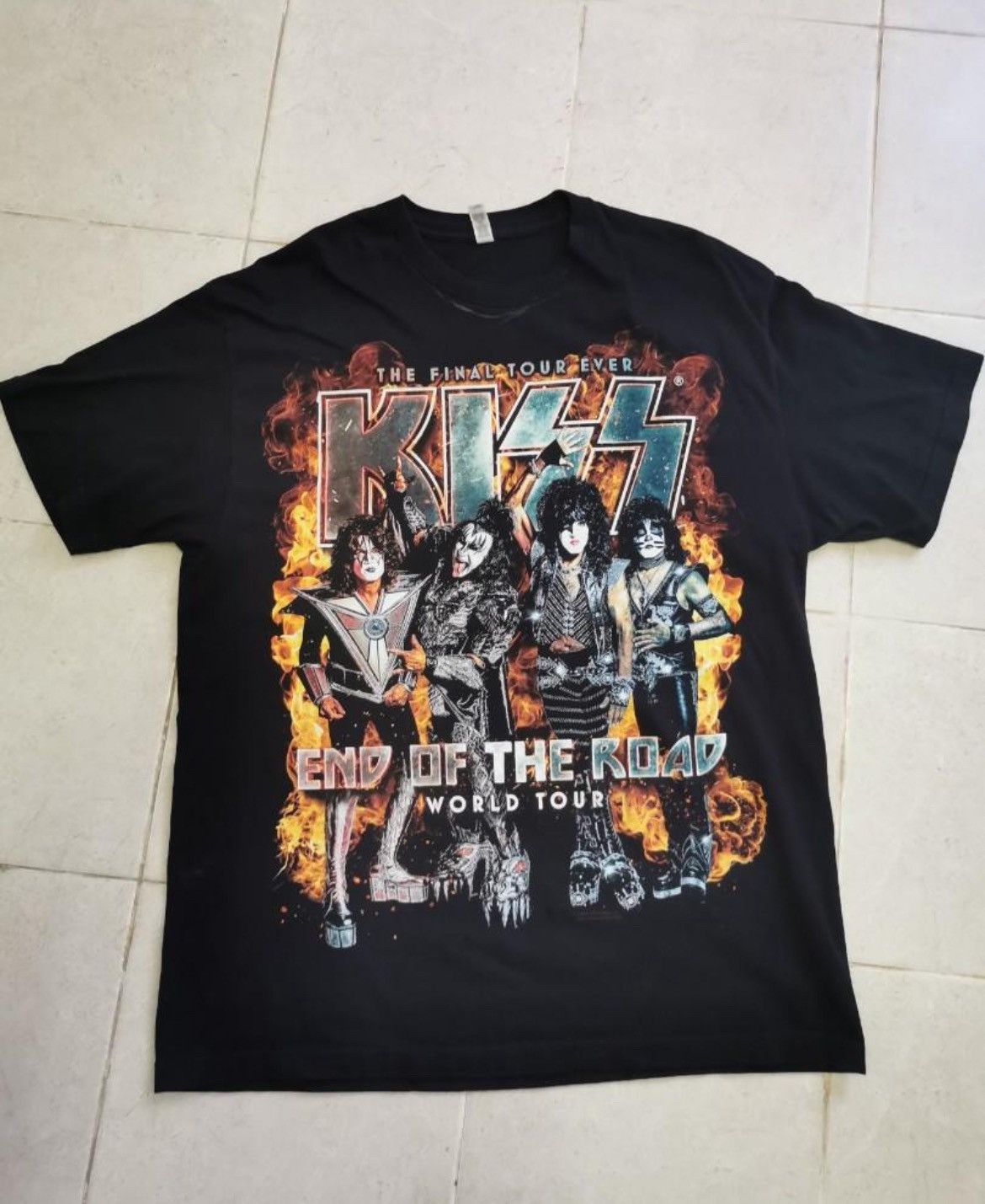 Band Tees × KISS Band KISS End of The Road World Tour Size US XL / EU 56 / 4 - 1 Thumbnail
