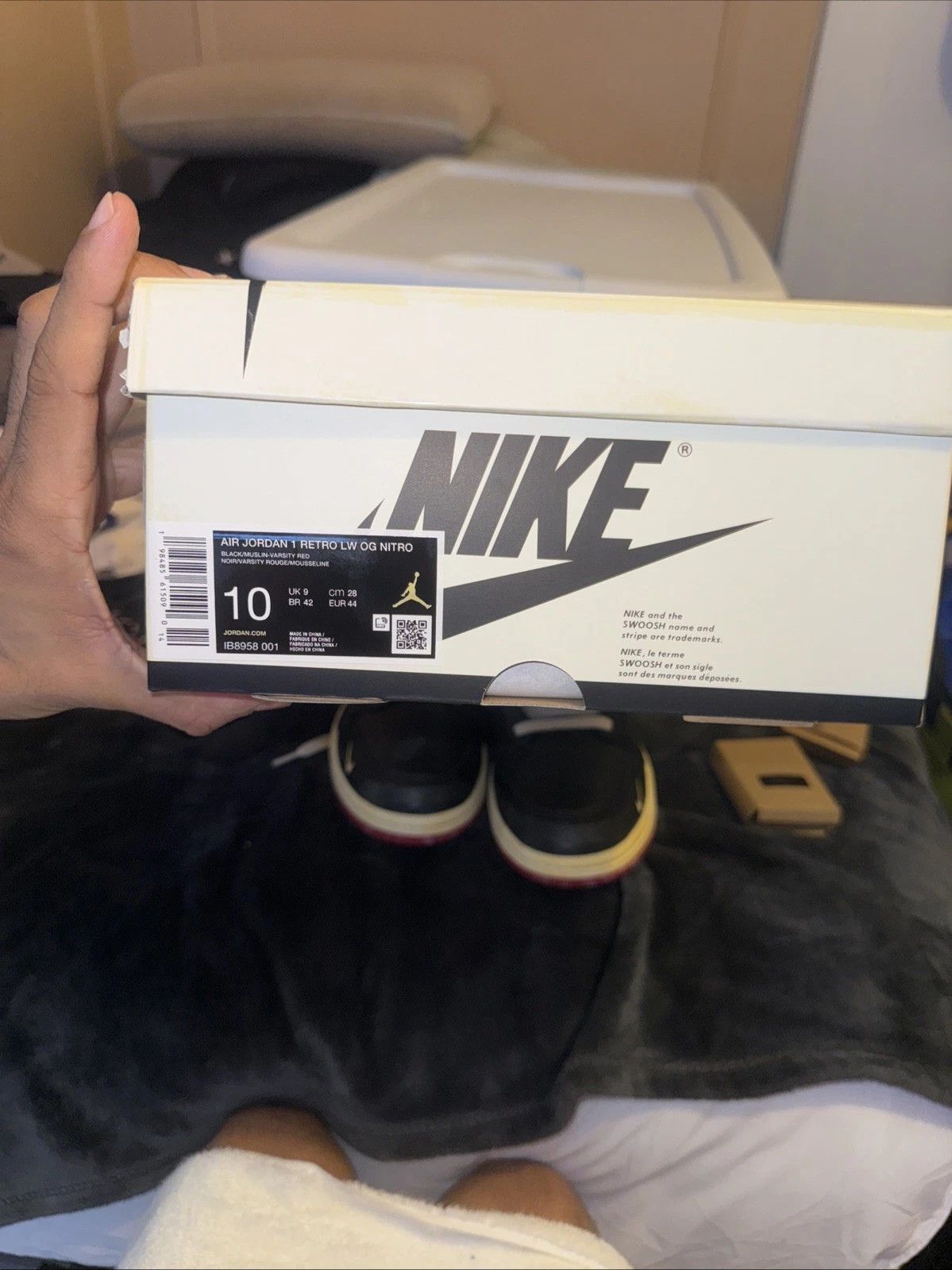 Jordan Brand Nigel Sylvester x Air Jordan 1 OG Low Better With Time Size US 10 / EU 43 - 7 Thumbnail