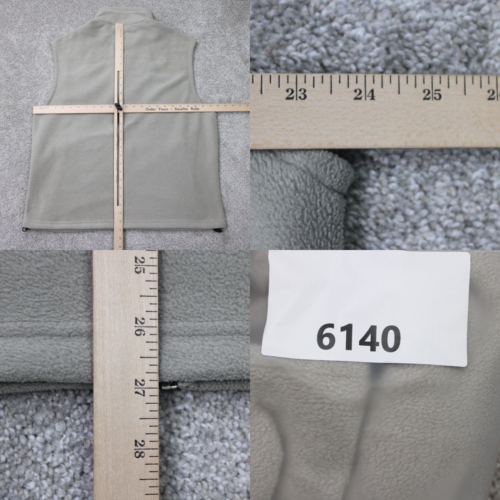 Vintage Columbia Vest Mens XL Beige Full Zip 3-in-1 Jacket Coat Polyester Fleece Outdoor Hiking Winter Fall Spring Logo Zipper Size US XL / EU 56 / 4 - 9 Thumbnail