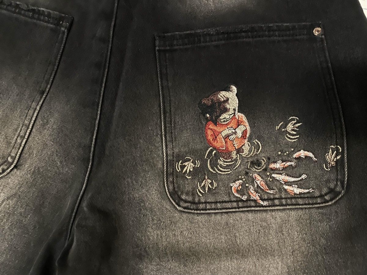 Japanese Brand × Vintage Koi Fish Denim Size 30" / US 8 / IT 44 - 3 Thumbnail