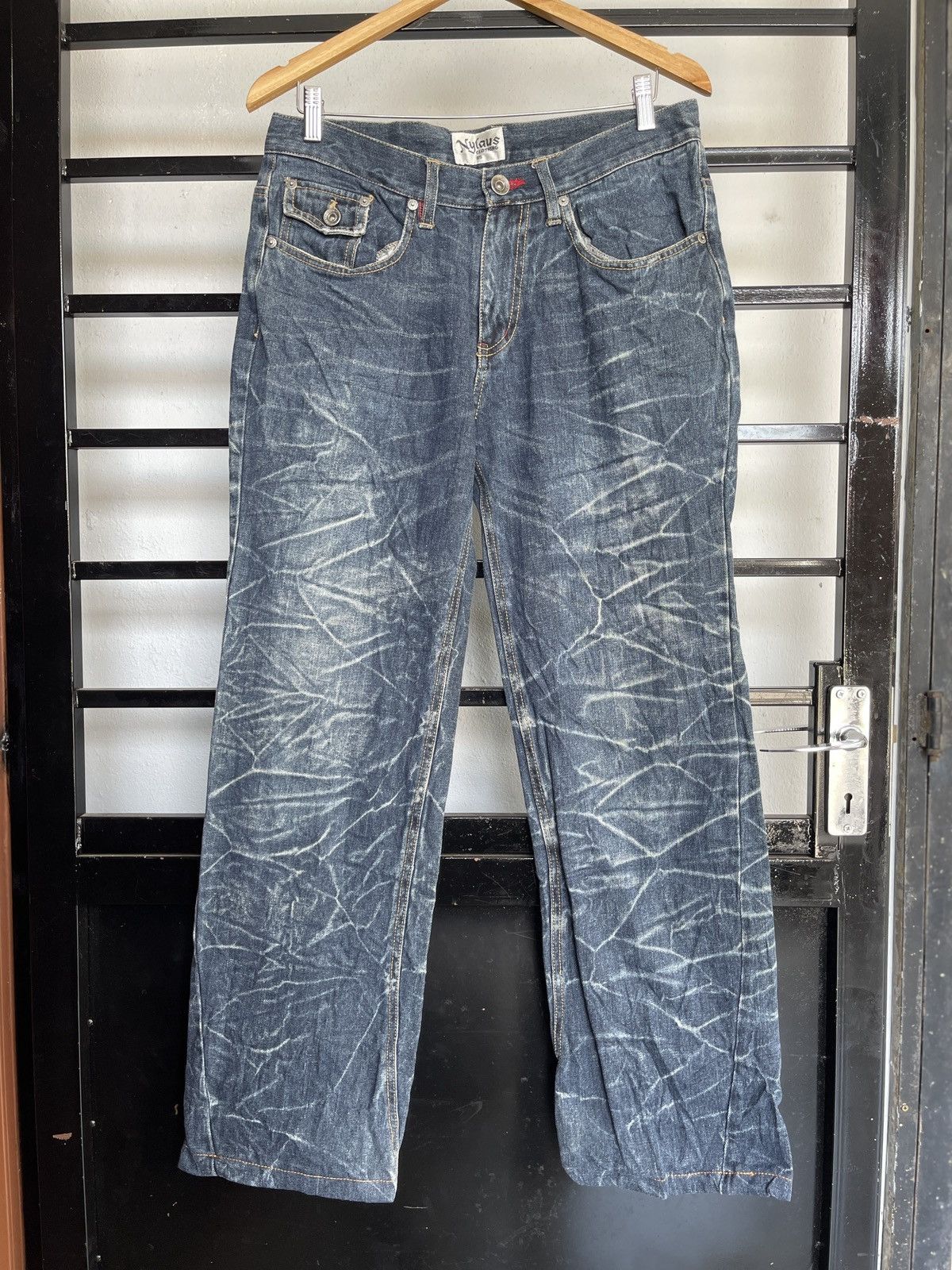 Japanese Brand Nylaus Jeans Nice Design Size US 32 / EU 48 - 2 Thumbnail