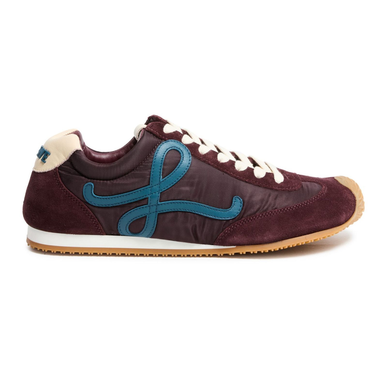LOEWE Ballet Runner 2.0 Burgundy Sneakers New & Authentic (W