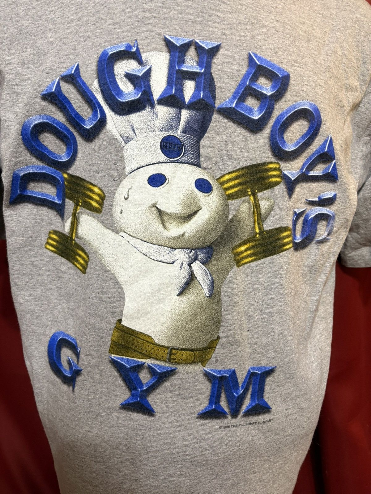 Vintage Vintage Pillsbury DoughBoy Tshirt 90’s World’s Gym Parody Size US XL / EU 56 / 4 - 3 Thumbnail