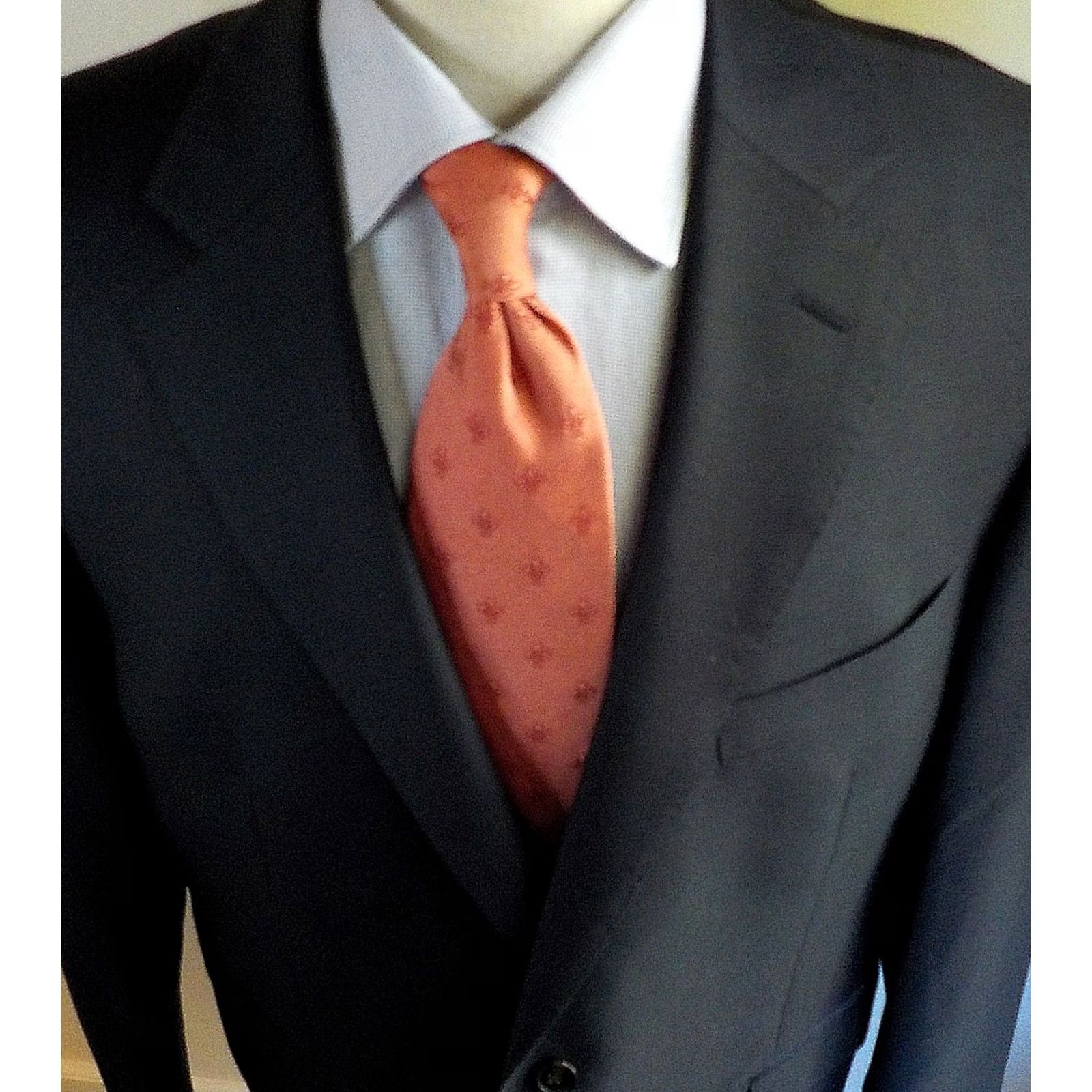 Suitsupply VINTAGE Suitsupply Navy Blazer Sport Coat Wool 110's Made in Italy 48R Mens Size 48R - 3 Thumbnail