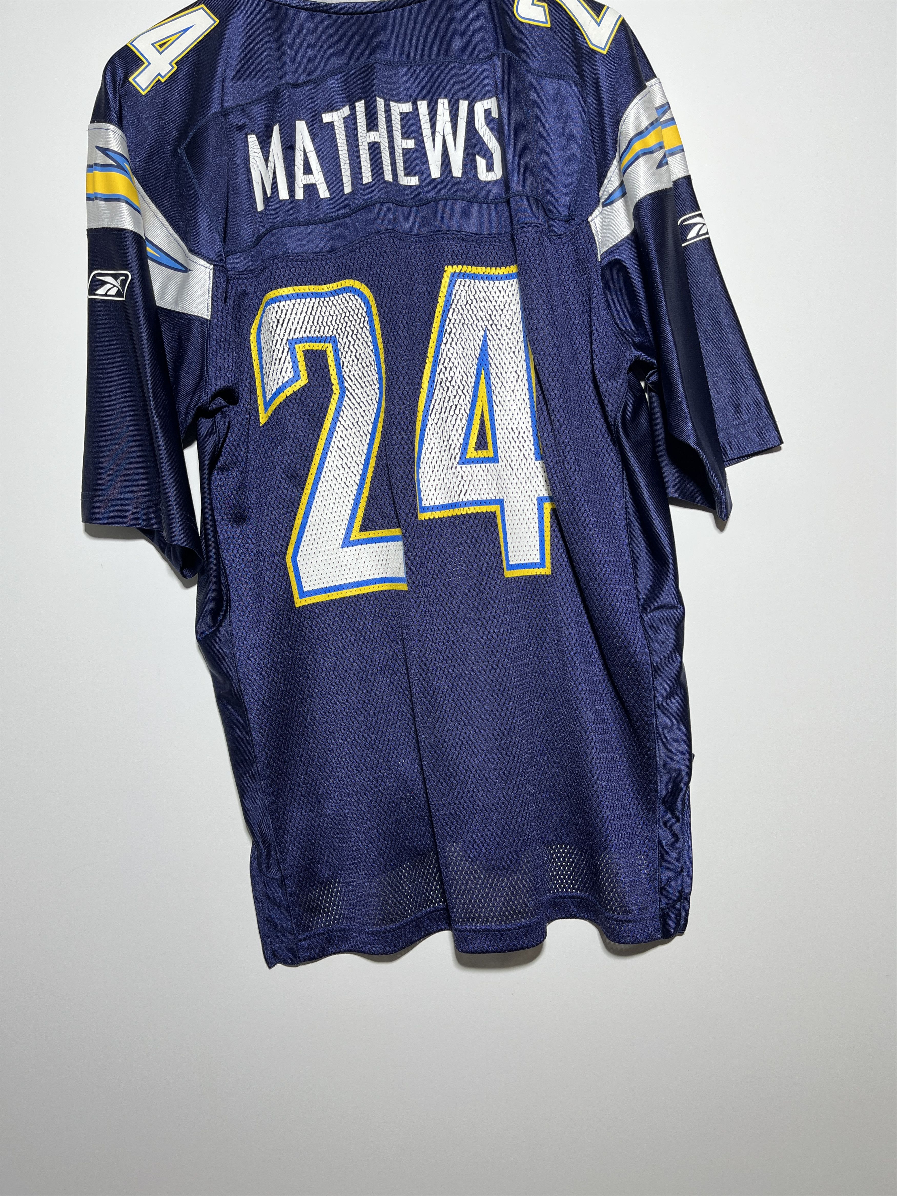 NFL × Reebok Reebok Chargers #24 Ryan Mathews NFL Jersey Size M Size US M / EU 48-50 / 2 - 10 Thumbnail