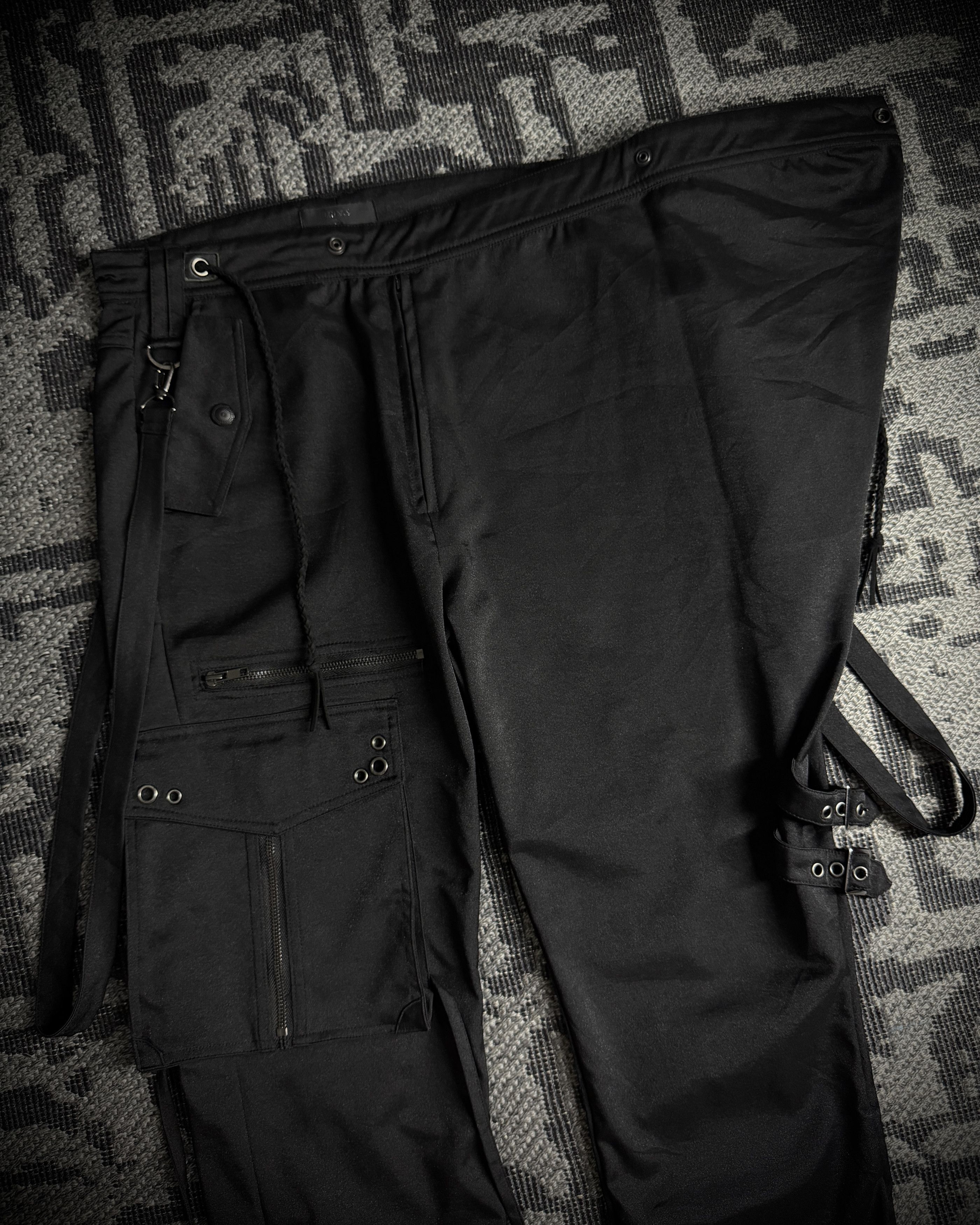 Japanese Brand MIDAS Tactical Multi-Zip Cargo Pants Size US 32 / EU 48 - 9 Thumbnail